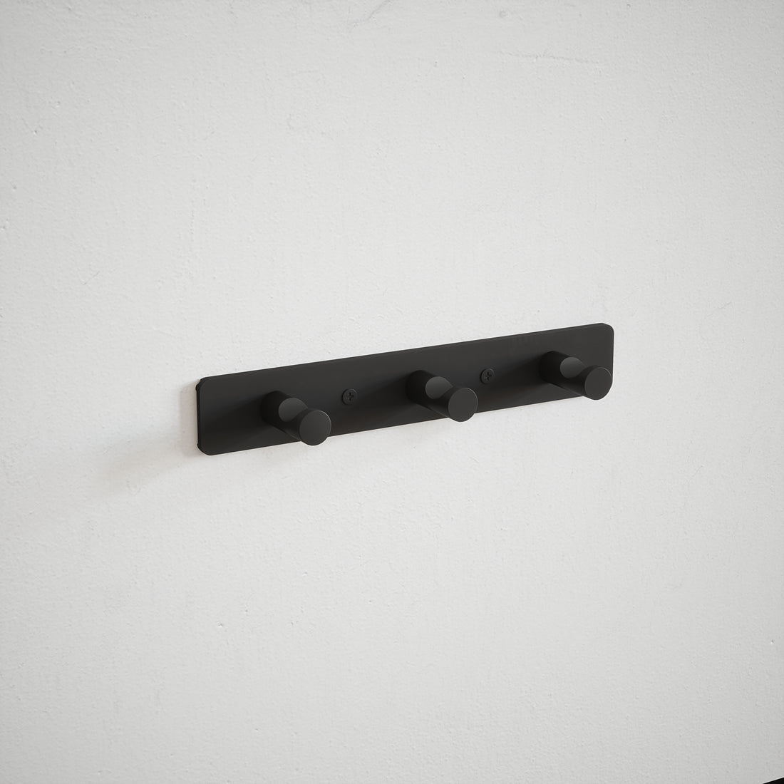 Hook Rail 3 Peg Aluminium