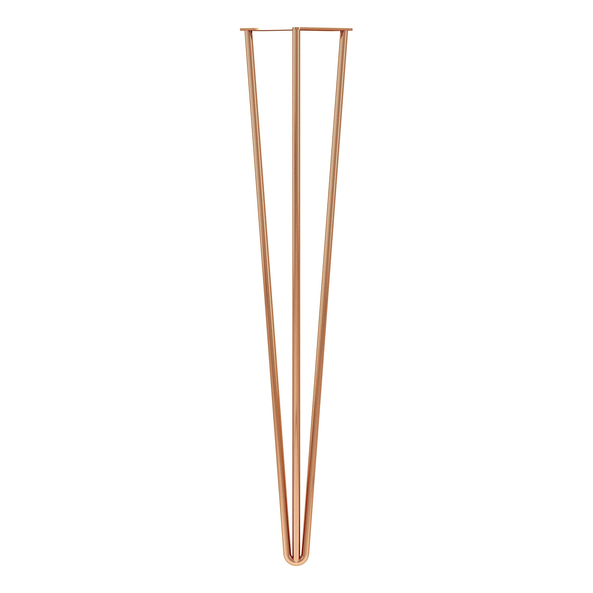 Hairpin Legs - 3 Pins Antique Copper 870mm (L)