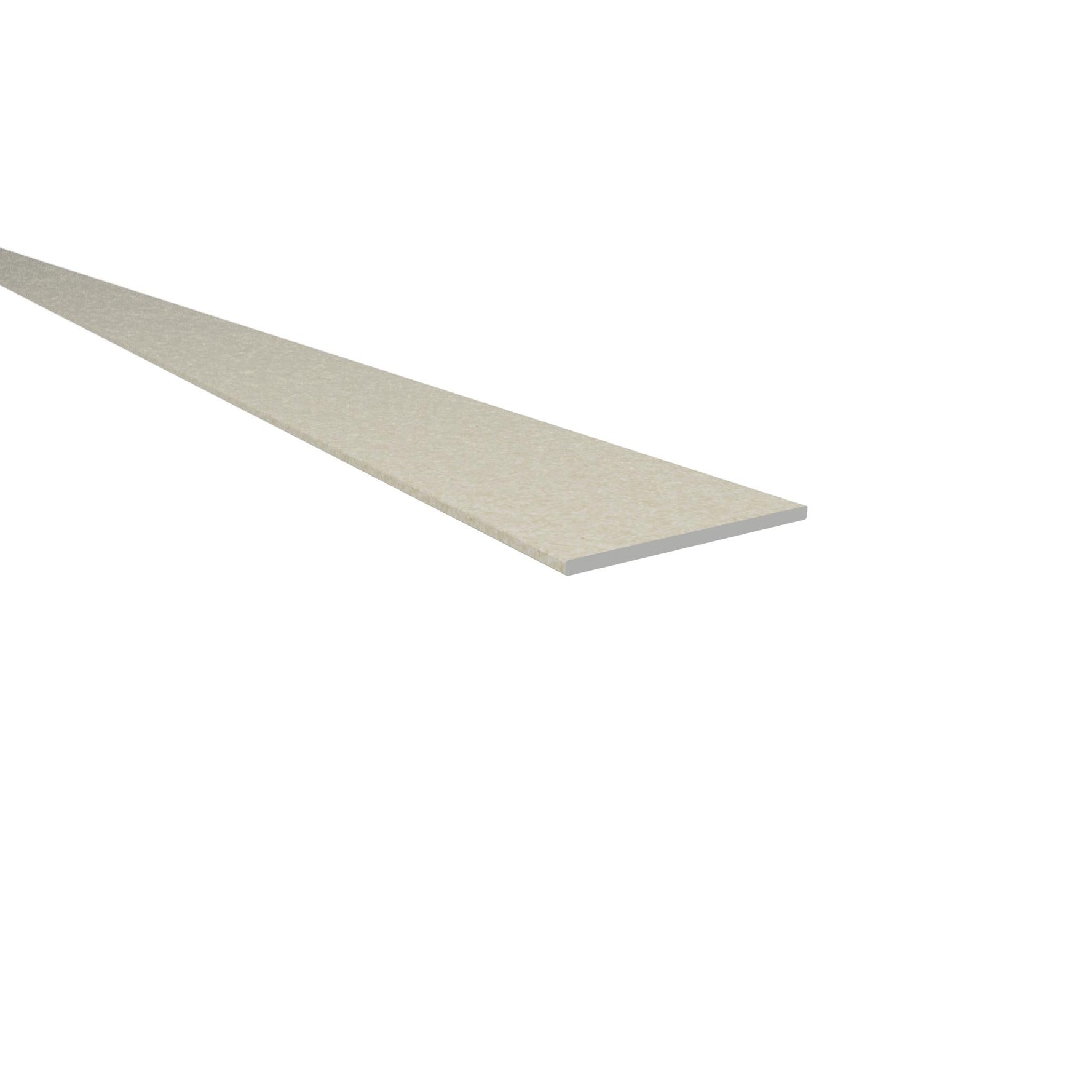 Flat Bar - Light Granite Plastic PVC