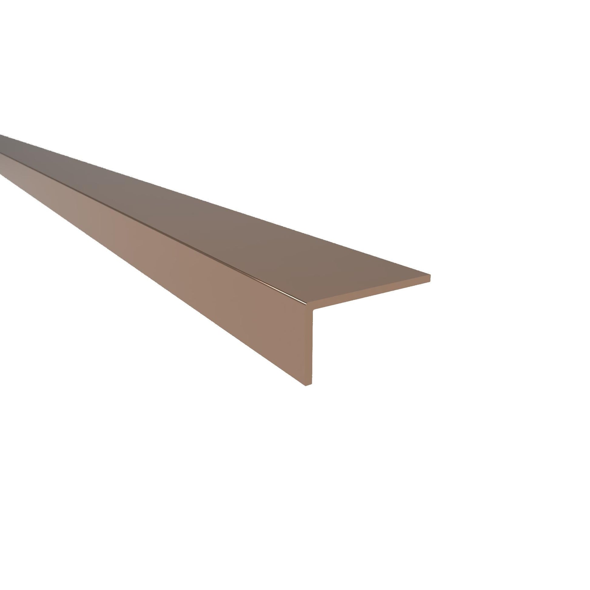 Unequal Angle Profile Rose Gold - Aluminium