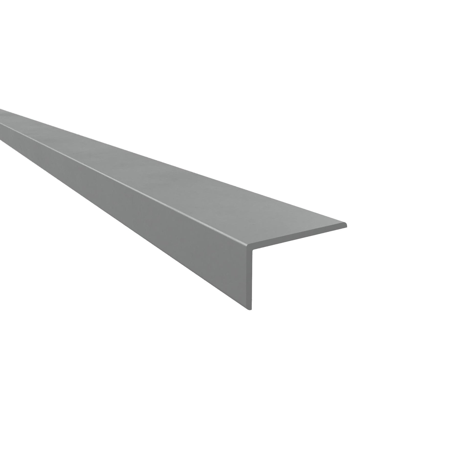 Unequal Angle Profile Silver Anodised - Aluminium