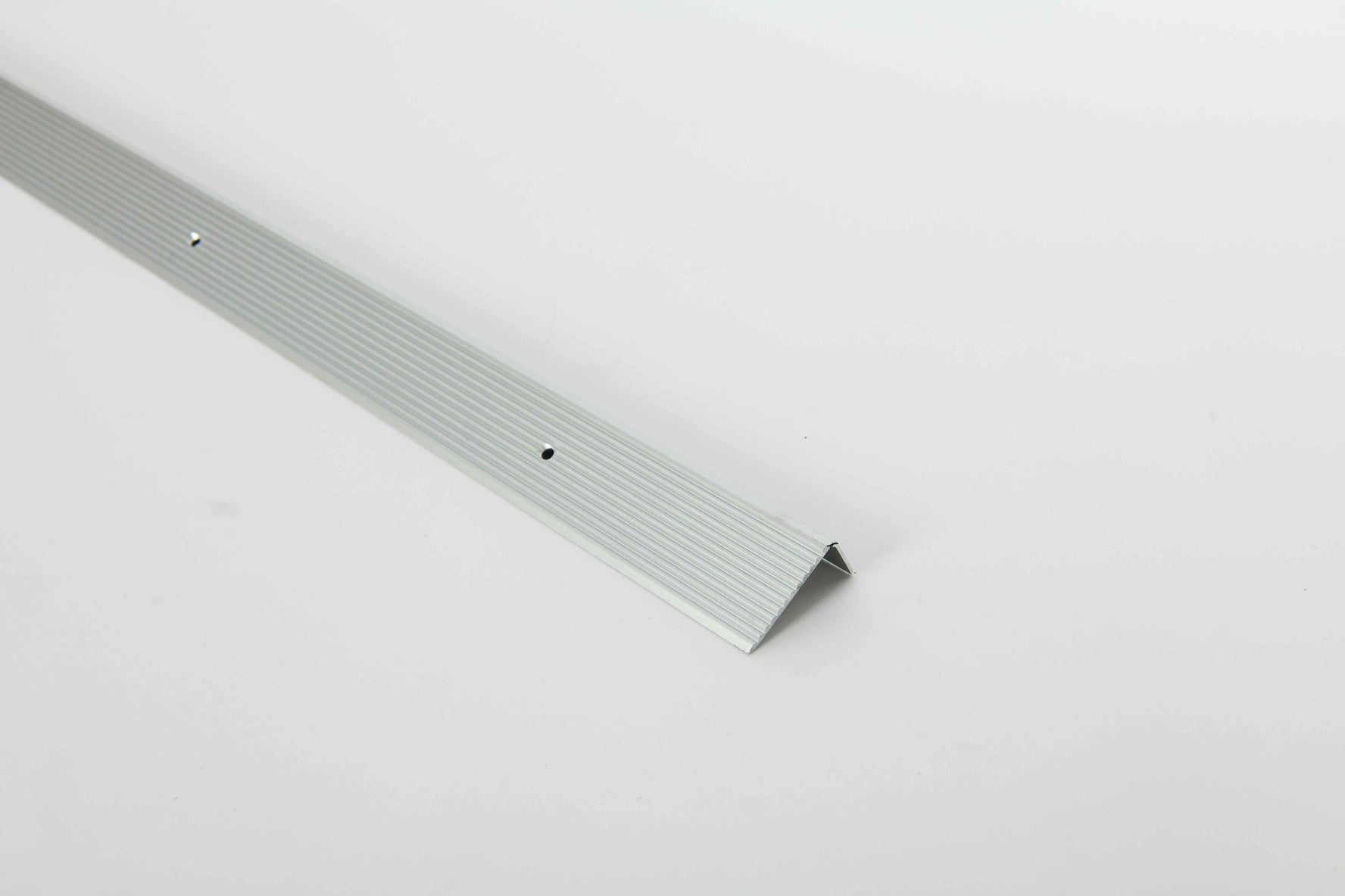 Step Edging Profile Silver Anodised - Aluminium