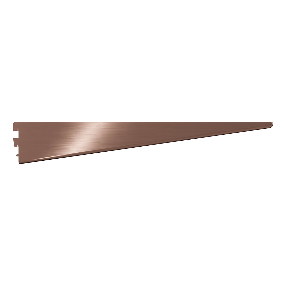 Twinslot Shelving Bracket Antique Copper