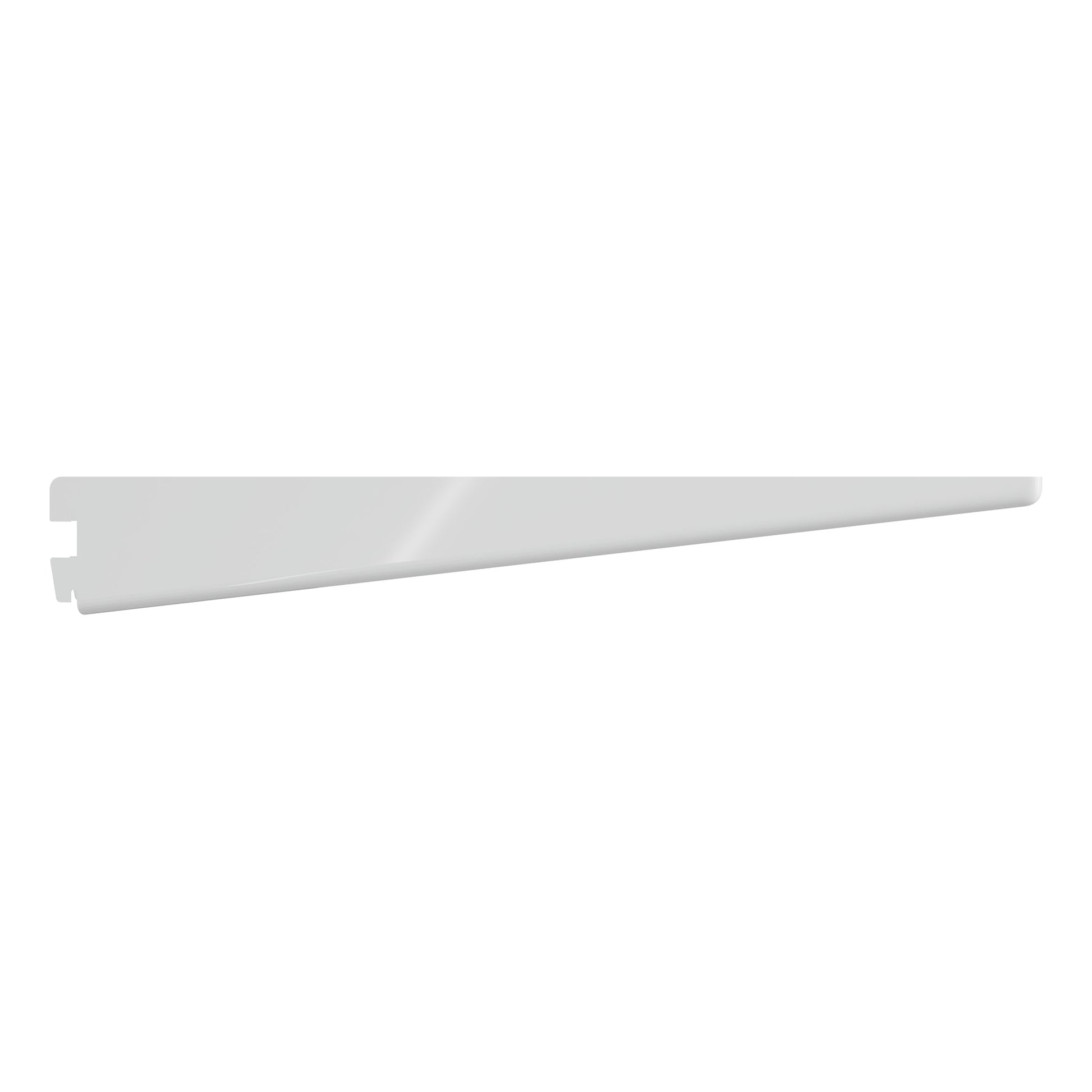 Twinslot Shelving Bracket Matt White