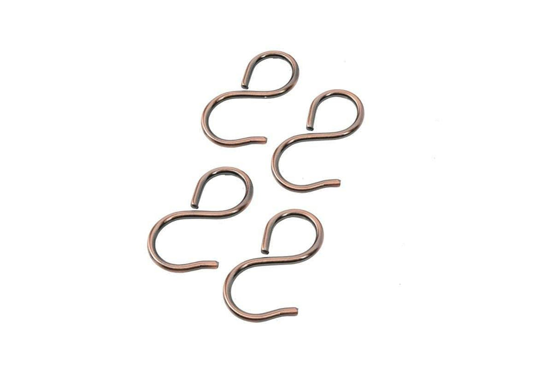 25mm Fittings S Sliding Hooks (4 Pack) - Rothley