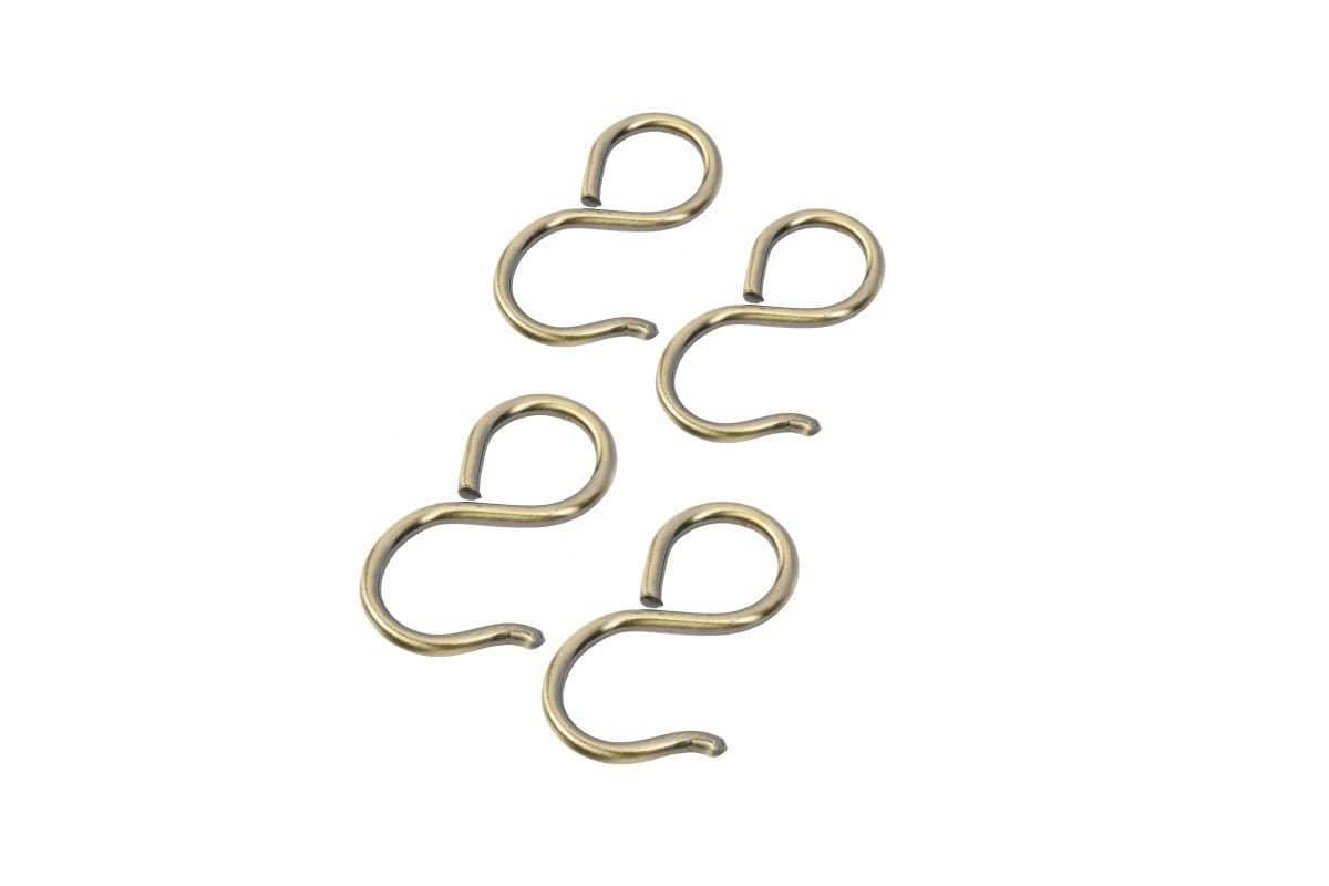 25mm Fittings S Sliding Hooks (4 Pack) - Rothley