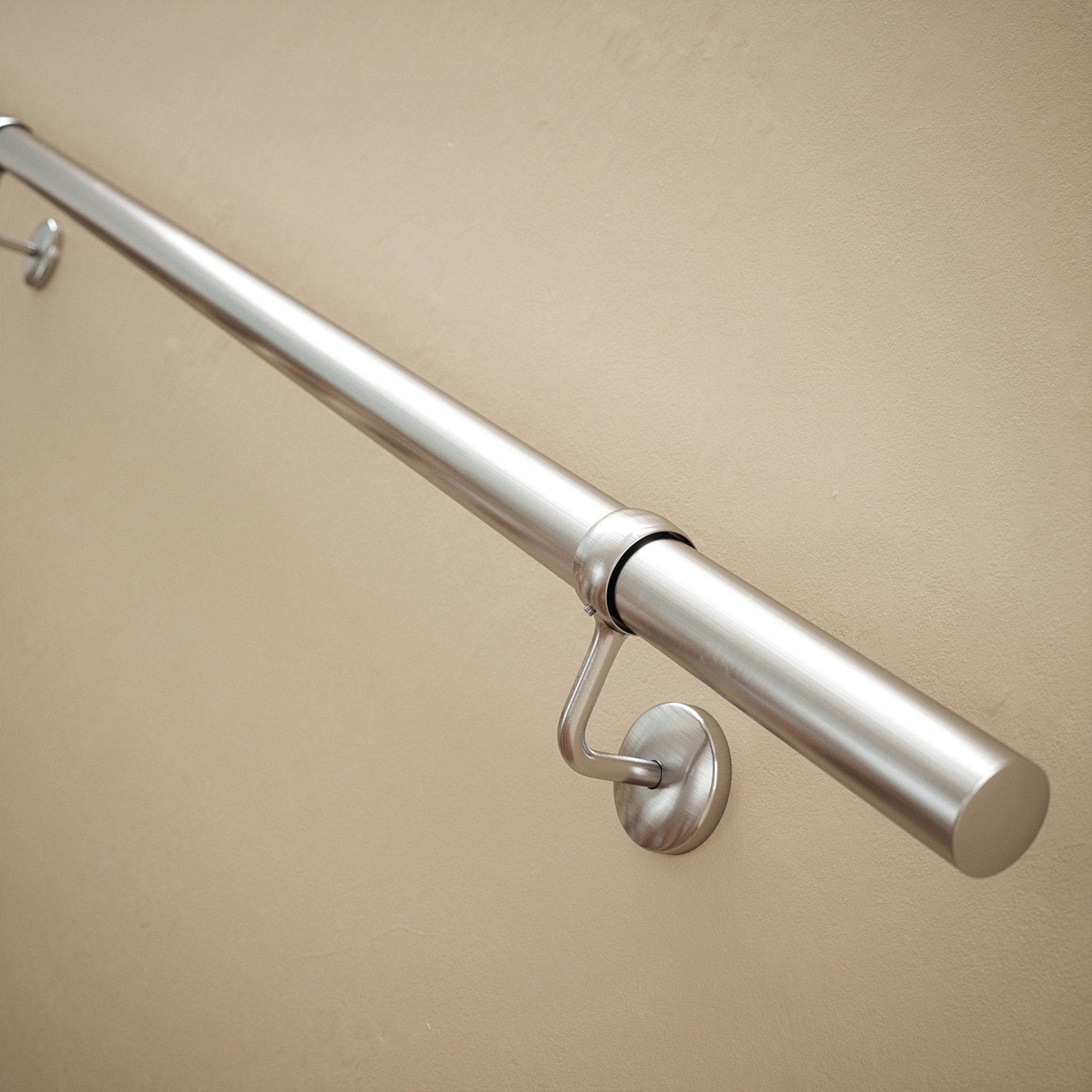 Brushed Stainless Steel - Rothley Handrail Kits