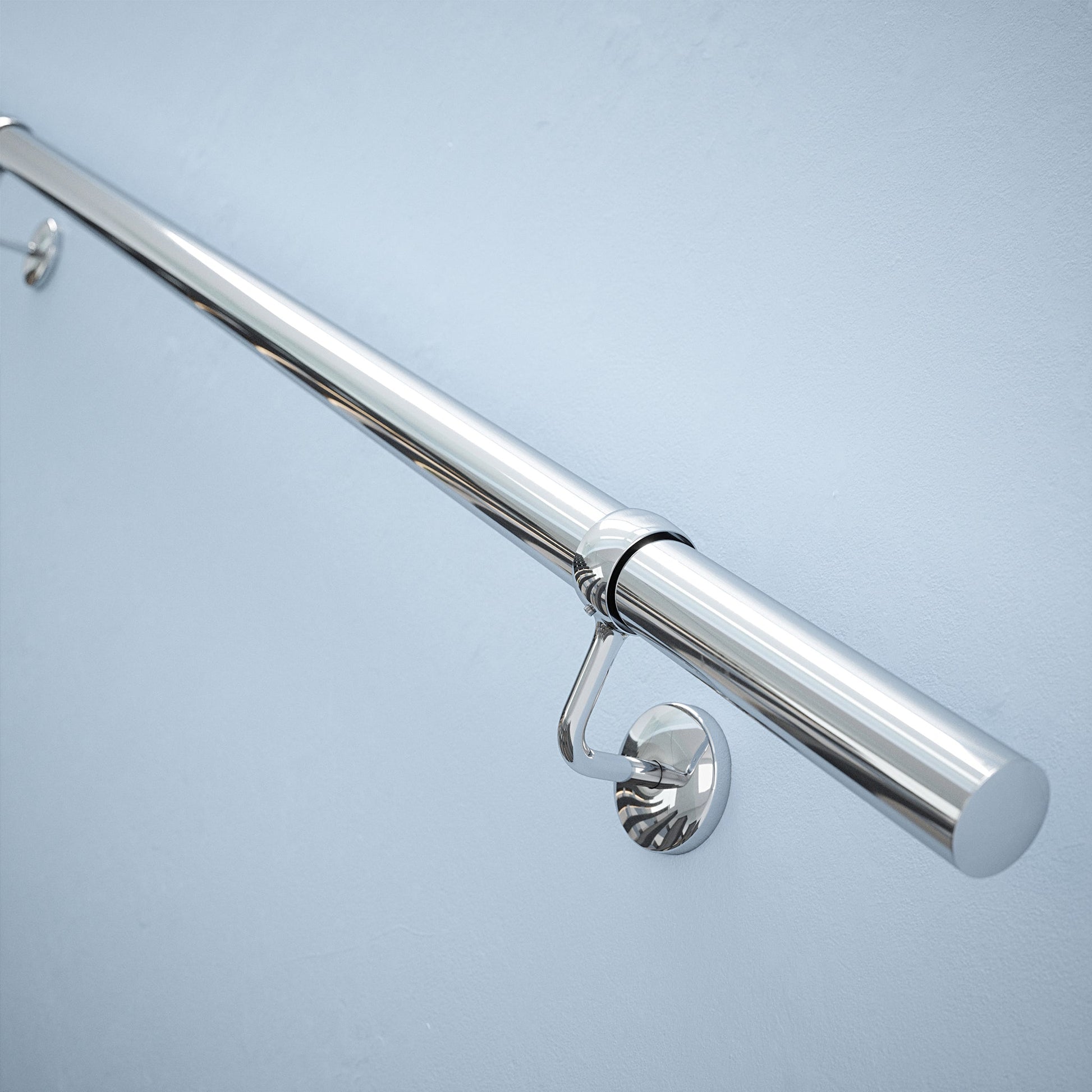 Polished Stainless Steel - Rothley Handrail Kits