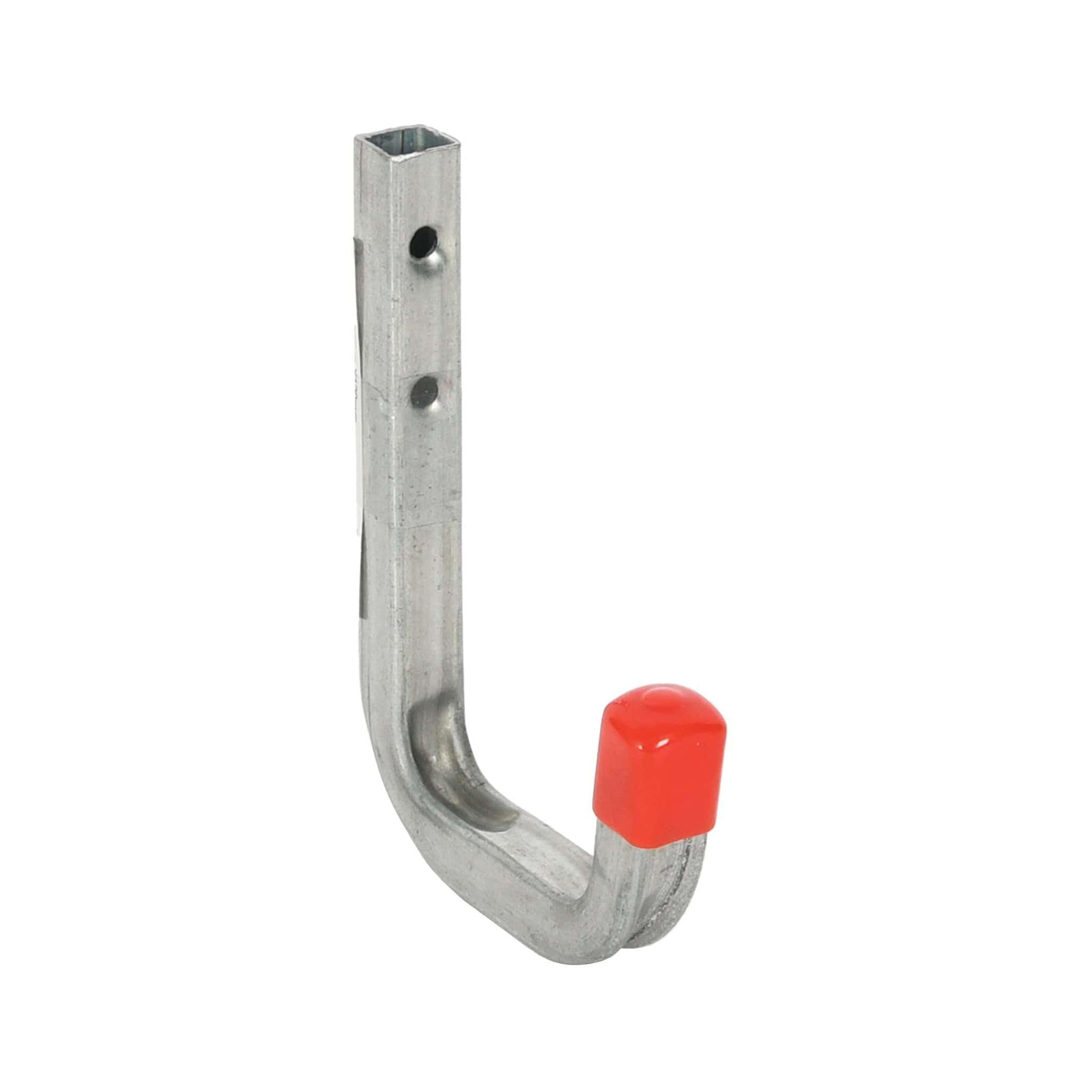 Wall Hook 80mm Steel Red - Rothley