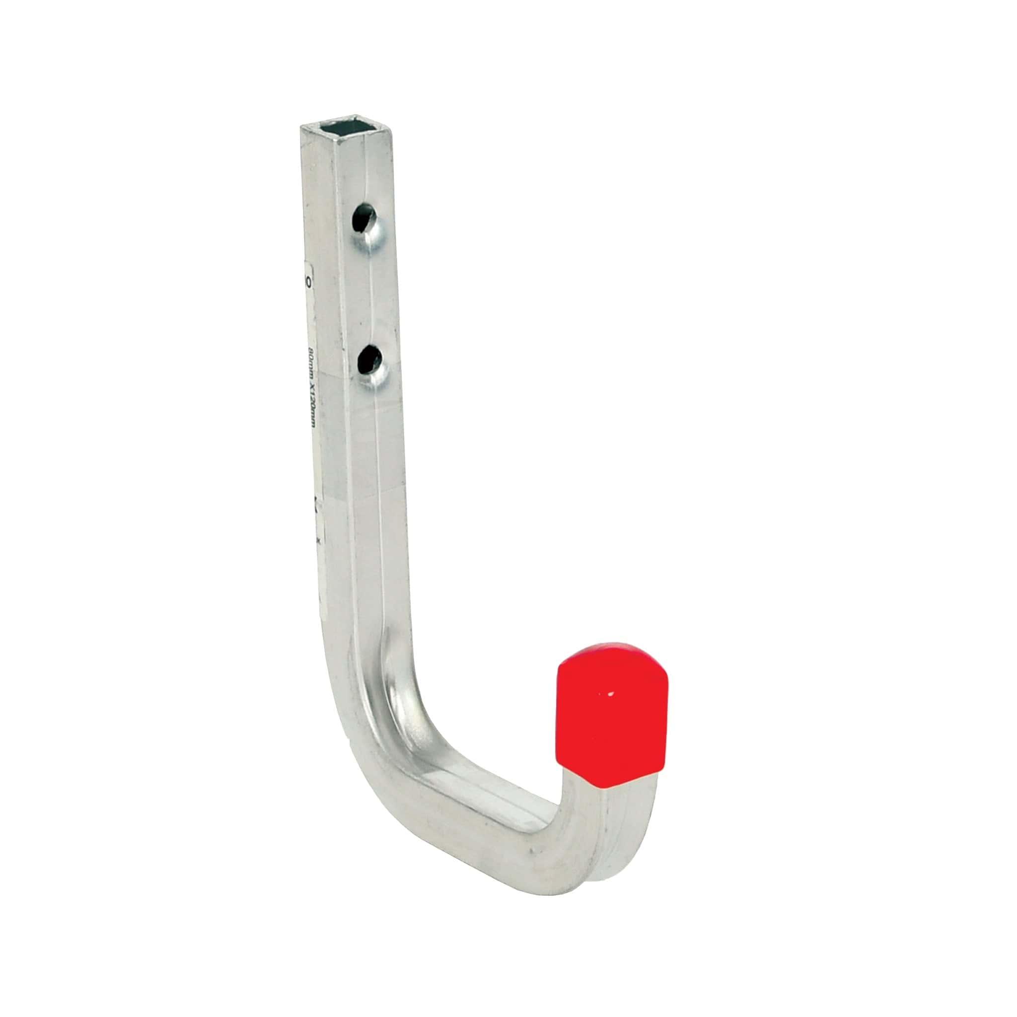 Wall Hook 80X120mm Natural Aluminium - Rothley